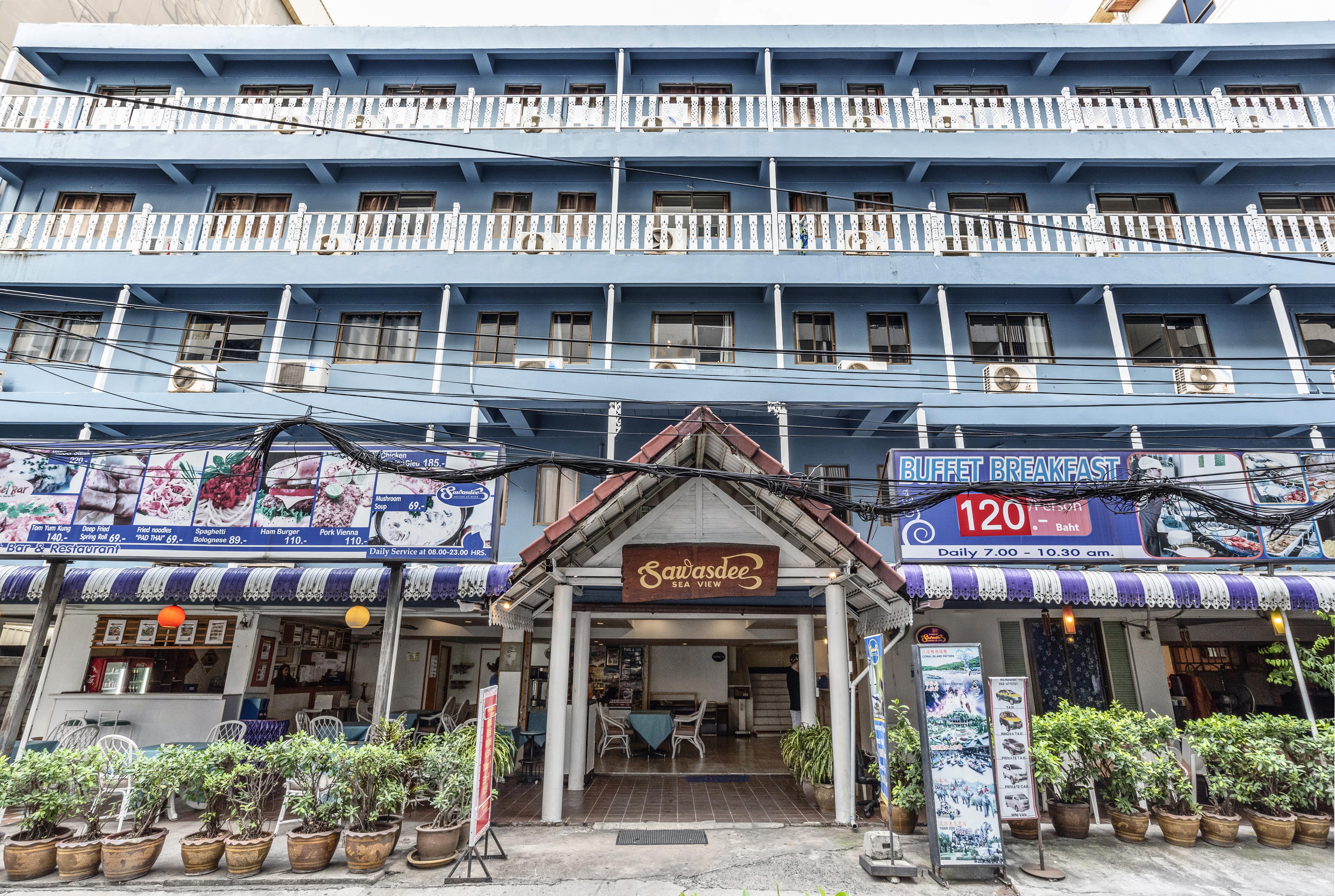 Hotel Sawasdee Sea View Pattaya Exteriér fotografie